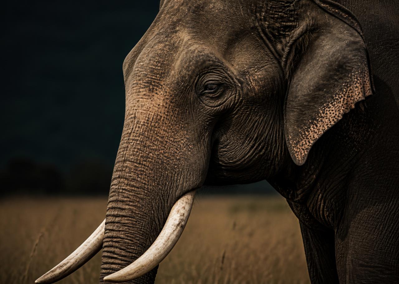 Elephant portrait